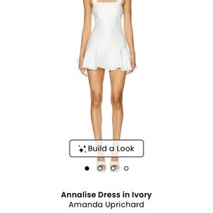 Amanda Uprichard Annalise Dress in Ivory